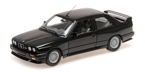 1/18 BMW Serie 3 M3 (E30) 1987 negro modelo fundido a presión de Minichamps 180020306 - Imagen 1 de 7
