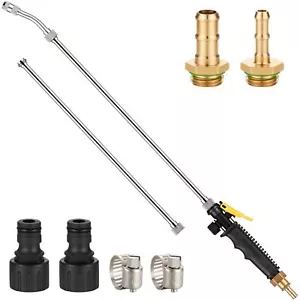 3PCS 44"/29"/12.5" Brass Sprayer Wand Replacement Adjustable Nozzle Garden Use - Picture 1 of 7