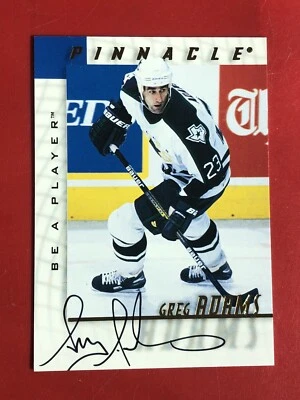 1997-98 Pinnacle Be A Player Auto Greg Adams #164 Auto - Image 1 of 2