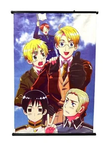 Hetalia - Axis Powers Anime Figuren Wandrolle 34x23 Zoll - gebraucht - Bild 1 von 5