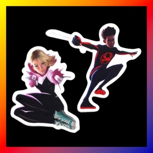 JUEGO DE PEGATINAS OFICIALES SPIDER-MAN a través de Spider-Verse GWEN STACY Spider-Woman SONY - Imagen 1 de 1