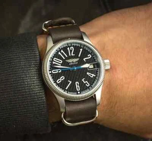 Aviador, ejército soviético, fuerza aérea URSS, reloj de pulsera soviético, reloj de piloto - Imagen 1 de 5