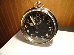 Antique Westclox 'Big Ben' Style 1a Alarm Clock WORKING 