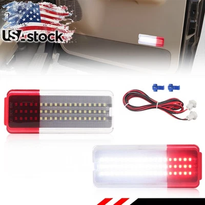 2PCS Luces LED para panel de puerta interior para Ford Super Duty F250 F350 F450 1999-2007 Foto 1 de 4