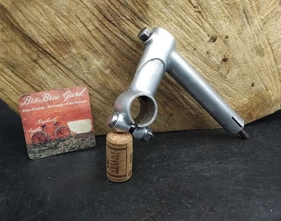 Potence Alu Vélo 1930 Old Bike Stem 60 - Ø 22mm Bici Altes Fahrrad Philippe  - Photo 1/4