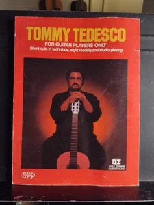 Tommy Tedesco For Guitars Players Only Tablature Songbook Vintage 1981 - Picture 1 of 19