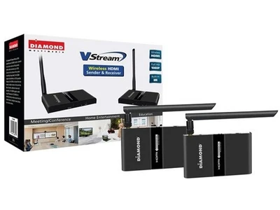 Diamond Multicanal 2x2 Inalámbrico HDMI 5GHz Stream Kit HD Transmisor/Receptor Foto 1 de 4