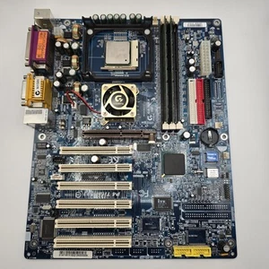 GIGABYTE GA-8IEX (rev. 1.2) Socket 478 - Intel Pentium 4 @ 2.4 GHz + 512MB RAM - Zdjęcie 1 z 8