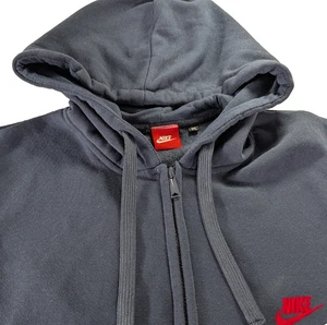 Felpa con cappuccio Nike Swoosh vintage track jacket full zip 3XL colorblock anni 80 - Foto 1 di 10