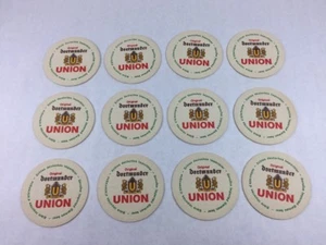 Lot of 12 Vintage Bar Beer Coasters Original Dortmunder Union German Beer - Picture 1 of 4