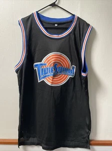 Space Jam Michael Jordan Black Men’s XXXL 3XL Stitched Basketball Jersey - Picture 1 of 5