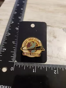 Great Train Escapes Rail Tours Scenic Passenger Train Lapel Pin px - Picture 1 of 2