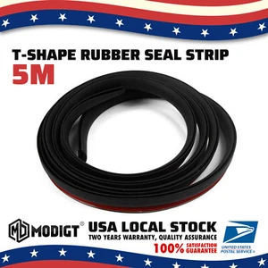 5M Car Windshield Rear Window Roof Seal Noise Insulation Rubber Strip Sticker - Picture 1 of 14