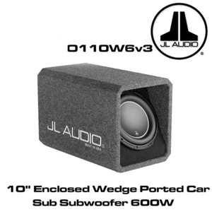 Subwoofer para automóvil JL Audio JL-HO110W6v3 10" cerrado con cuña con puerto 600 W HO110W6v3 - Imagen 1 de 1