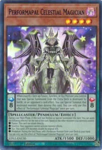 YGO-3x-Near Mint-Performapal Celestial Magician (Blue) - LDS3-EN130 - Ultra Rare - Picture 1 of 1