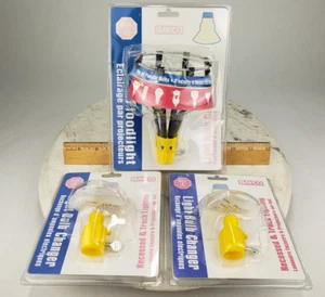 3x Bayco Incandescent Floodlight Light Bulb Changer LBC-200 LBC-400 Safe N Easy - Picture 1 of 11