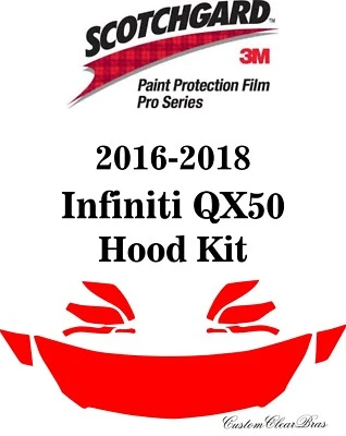 Película de protección de pintura 3M Scotchgard serie Pro compatible con Infiniti QX50 2016 2017 Foto 1 de 3