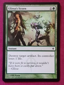 Magic The Gathering NUEVA TARJETA VERDE PHYREXIA GLISSA'S SCORN Magic The Gathering Magic The Gathering - Imagen 1 de 2