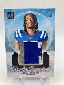 Adonai Mitchell 2024 Panini Donruss - ROOKIE !! - Sweater RHS-AMI - COLTS WR!! - Bild 1 von 2