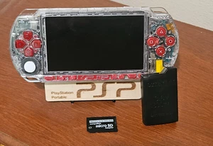 PSP 1000 Handheld Console with new battrey, 128 gb Card, and USB C Port - Picture 1 of 4