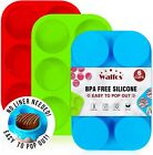 Silicone Oreo Cookie Mold Round Cylinder Chocolate Covered Oreos Molds ,Set of 3
