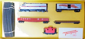 Fleischmann 1343/4 B; US Zugpackung "The Herald Burlington", in OVP/X413 - Bild 1 von 3