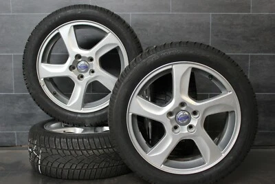 Original Volvo S70 V70 Alufelgen 17 Zoll NEU Dunlop Winterräder 215 50 r17 95V - Bild 1 von 4