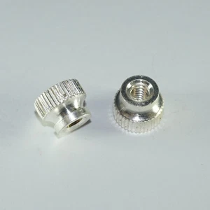 Bach Stradivarius Trumpet First Third Slide Trigger Stop Rod Nut Screw SILVER 2P - Picture 1 of 8