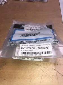 Quicksilver Plug Kit-Drain 67892A06 - Picture 1 of 5