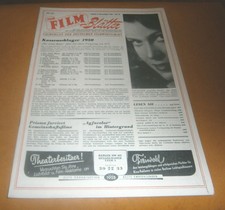  FILM Blätter Nr.49 (1950)  ,Berlin,Cover ANGELIKA HAUFF
