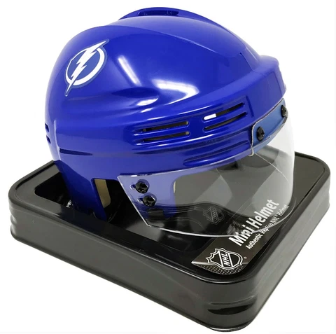 TAMPA BAY LIGHTNING NHL LICENSED BLUE MINI HELMET Cover