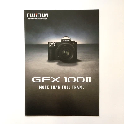 FUJIFILM GFX 100ⅡCamera system Japanese Catalog Published in February 2024 - Image 1 of 4