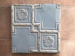 Genuine Antique/Vintage Tin Panels Salvaged from New York - Picture 1 of 1
