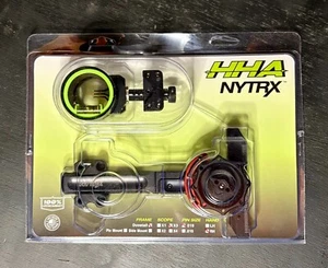 HHA NYTRX Short Bar Dovetail 3 Pin .019 Green and Red Pins Right Hand New - Picture 1 of 2