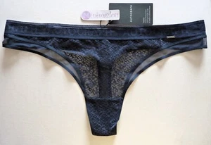 Autograph Navy Tanga Gr. 16 Animal Abstract Lace - Bild 1 von 6