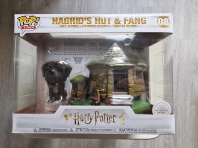 Funko Pop  Harry Potter Hagrid's Hut & Fang 08 NEUF - Photo 1/4