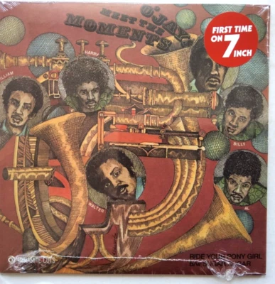 The O'Jays Meet The Moments limited edition 7" vinyl record NEW 2022 Soul funk - Image 1 of 4