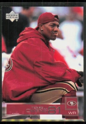 2002 Upper Deck Terrell Owens San Francisco 49ers #147 - Image 1 of 2