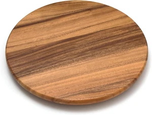 Acacia Wood 16" Lazy Susan Kitchen Turntable - Picture 1 of 12