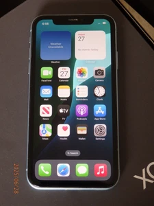 Apple iPhone XR - 128 GB - Blue (Unlocked) FACEID not working - Zdjęcie 1 z 6