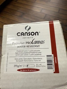 Canson Infinity PhotoArt Pro Leinwand 395 g/m² - Glanz 36 Zoll x 40 Fuß Rolle - Bild 1 von 1