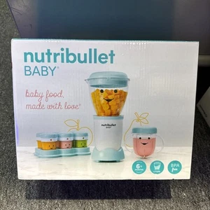 Batidora de alimentos para bebés NBY10100, azul/blanco - Imagen 1 de 2