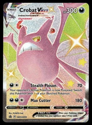 Crobat VMAX - Holo SWSH: Sword & Shield Promo Cards SWSH099 NM Pokémon TCG - Image 1 of 2