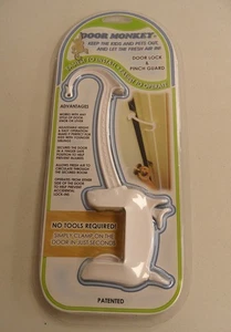 NUOVO Porta Scimmia Serratura e Pizzico Protezione per Pomelli e Maniglie a Leva Bambino Bambino Pet Proof - Foto 1 di 2