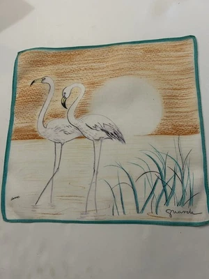 Flamencos al atardecer.  Foto 1 de 4