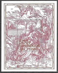 Chad 1979 used block religion - Picture 1 of 1