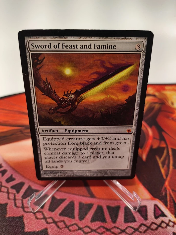 Sword of Feast and Famine Mirrodin Besieged Regular - Image 1 of 4