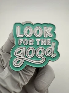 Look For the Good Emaille Anstecknadel - Bild 1 von 6