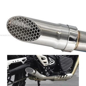 Exhaust for Triumph Scrambler 400 X XC Slash Cut Muffler 2024 - 2025 - Picture 1 of 5