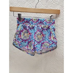 Members Mark Girls Shorts Tie-Dyed Bursts Colorful Size M 7-8 11x9 3" Inseam - Picture 1 of 8